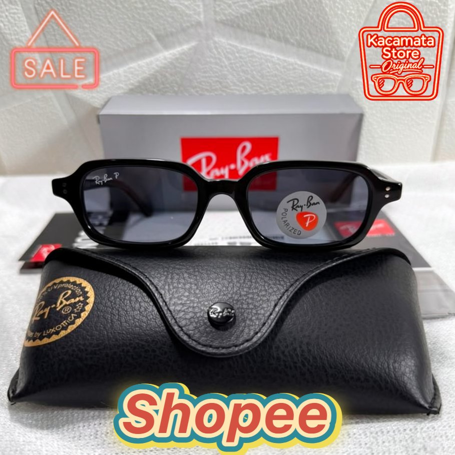 Kacamata Rayban Zuri RB4455 Dark Grey Polarized