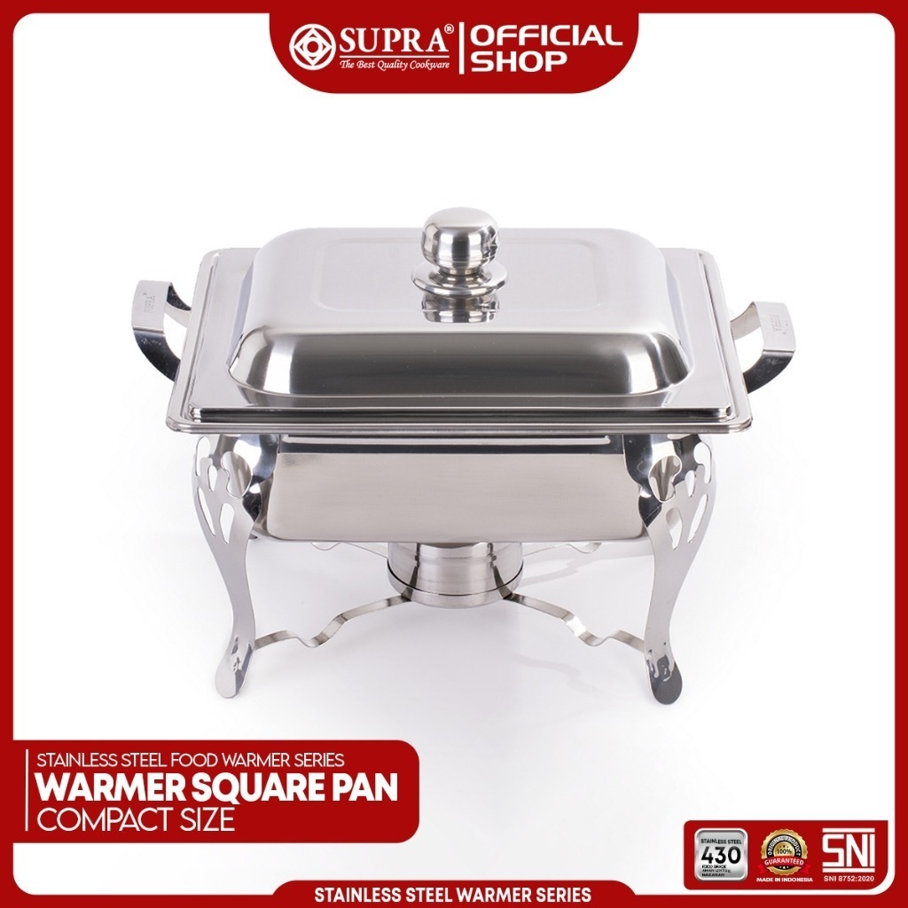 SUPRA WARMER SQUARE PAN
