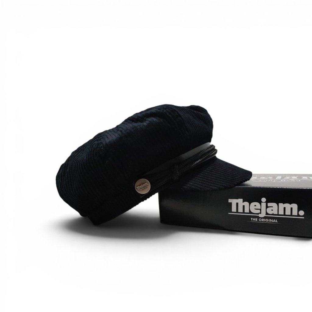 Thejam. Topi fisherman Sailor hats corduroy black | Fiddler cap