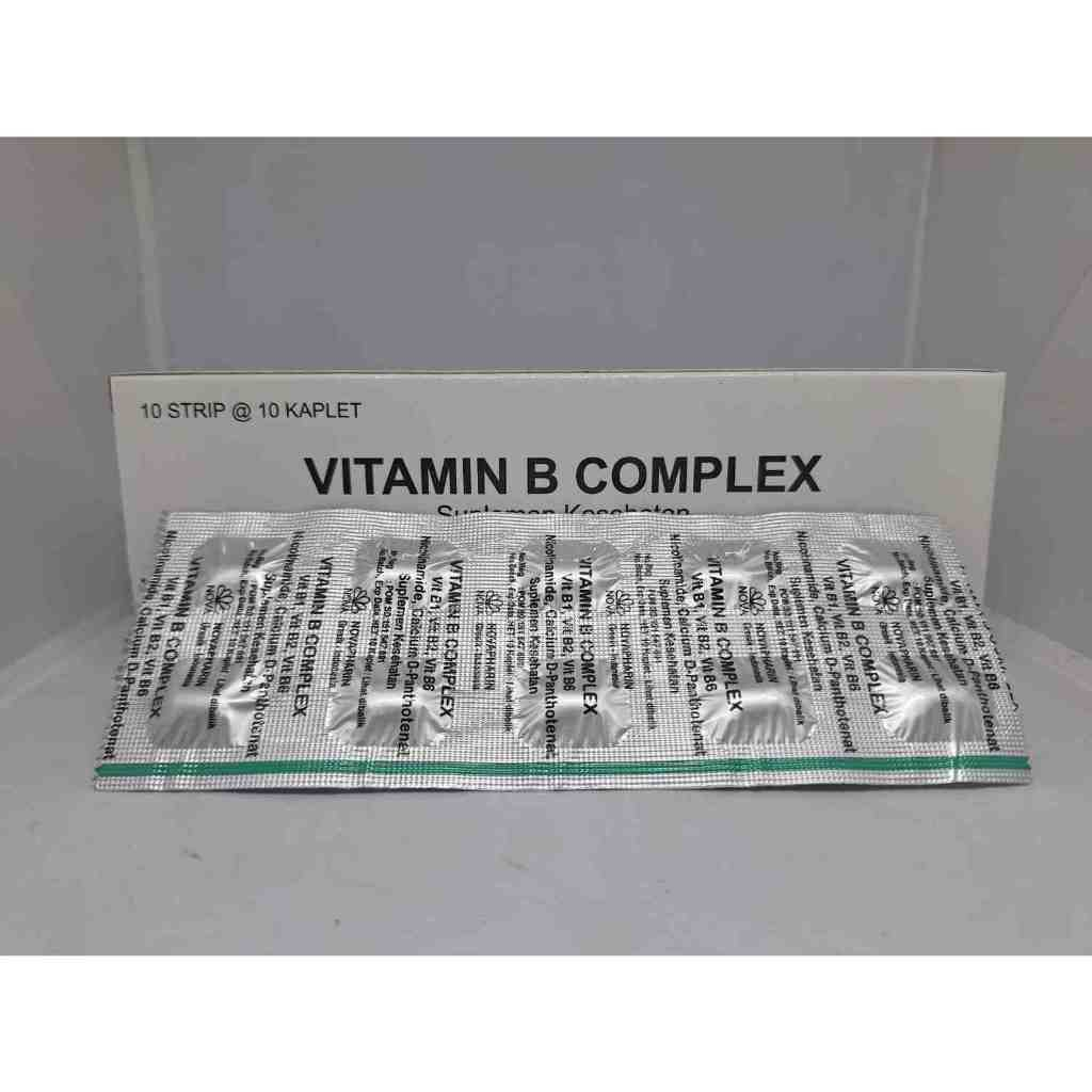 VITAMIN B KOMPLEX TAB  - STRIP