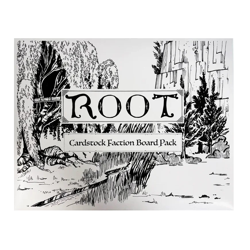 Root Board Game Cardstock Faction Board Pack