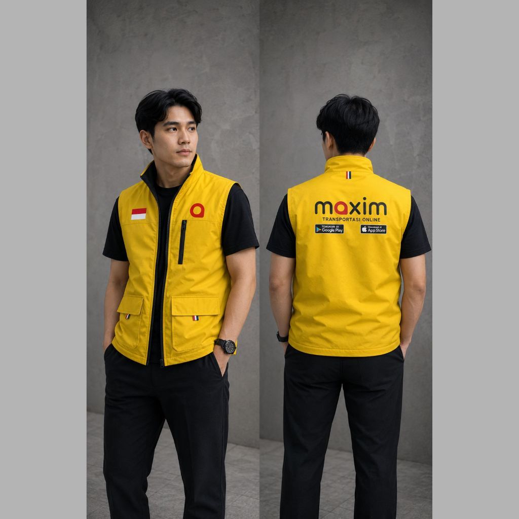 Rompi Motor Ojol Termurah  Rompi MAXIM Ojol Driver