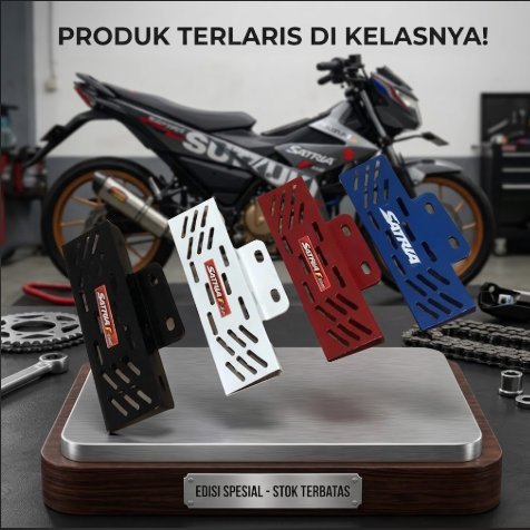 Cover Radiator Satria FU / Cover Radiator Satria FU