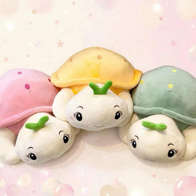 Boneka turtle sweety fruity boneka penyu biah kura-kura spandex lembut halus lucu bagus kapas siliko