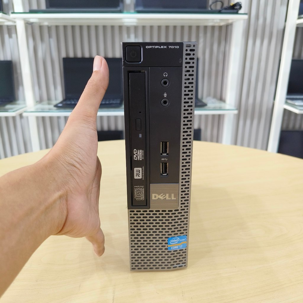 PC Dell Optiplex 7010 USFF Core i7 Gen 3 RAM 8GB 4GB SSD HDD CPU Komputer Built Up Siap Pakai