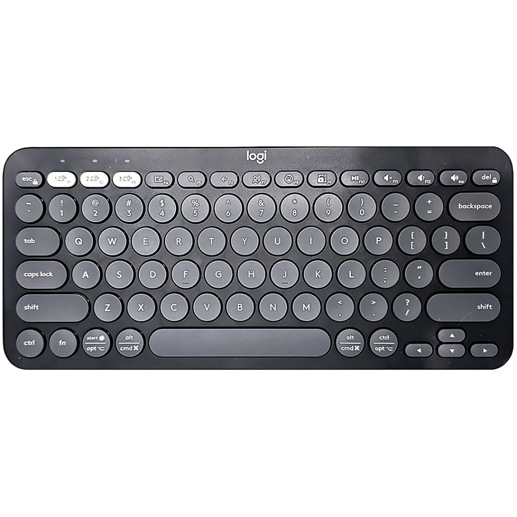 260810E Original Keyboard Logitech K380s Pebble Keys 2 Graphite Black BNOB Bluetooth Multi 3 Device 