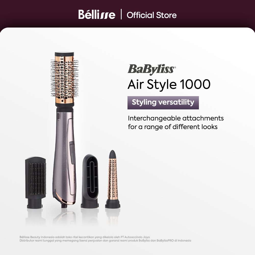 BaByliss Air Style 1000 | Hot Air Styler BL2136U | Pengering rambut | Hair Dryer