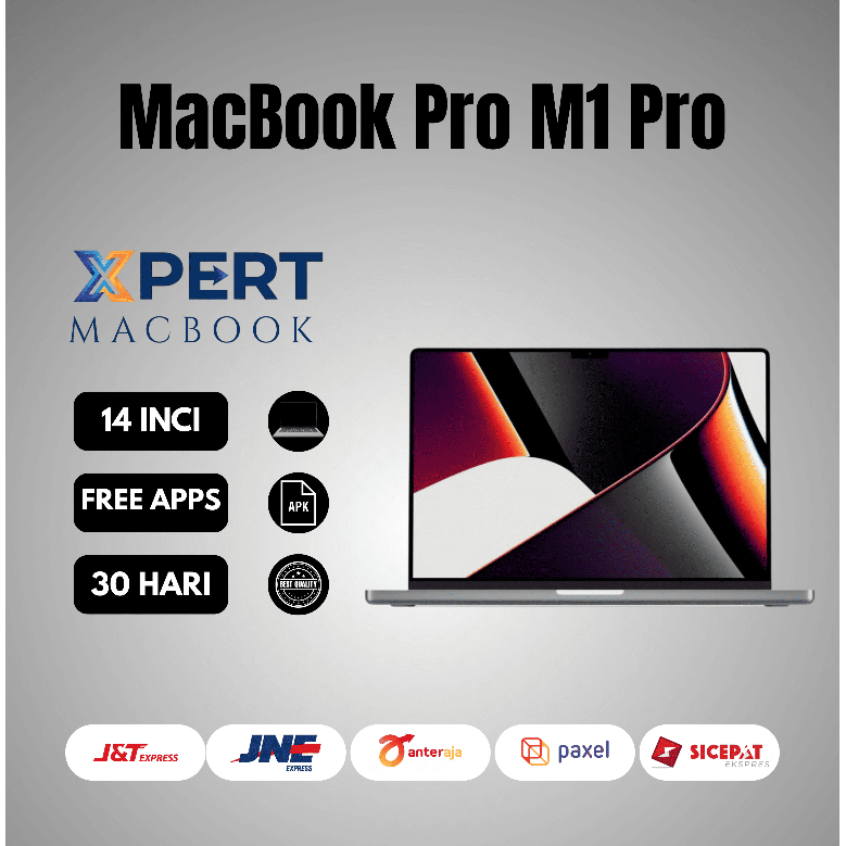 MACBOOK PRO M1 PRO 14 “ RAM 16-32GB SSD 512-1TB