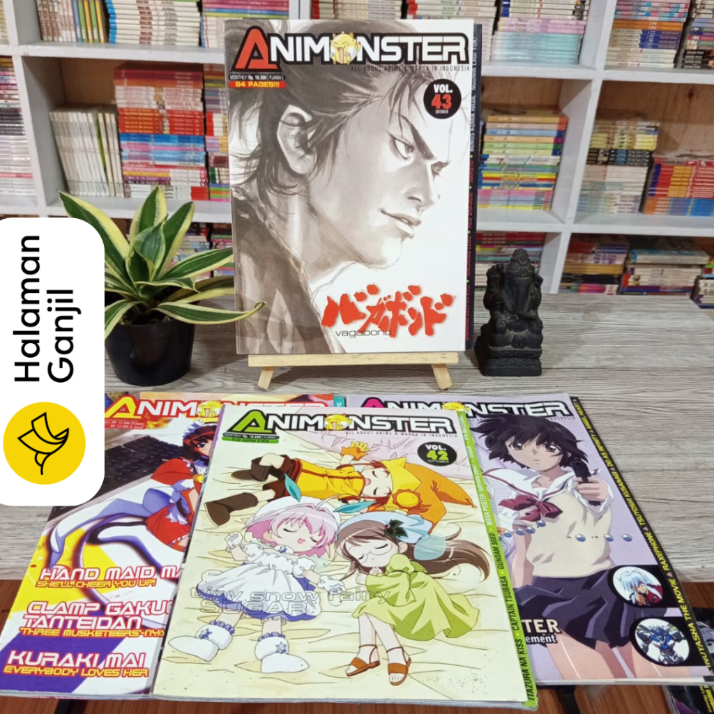 Majalah Animoster : All About Anime & Manga In Indonesia