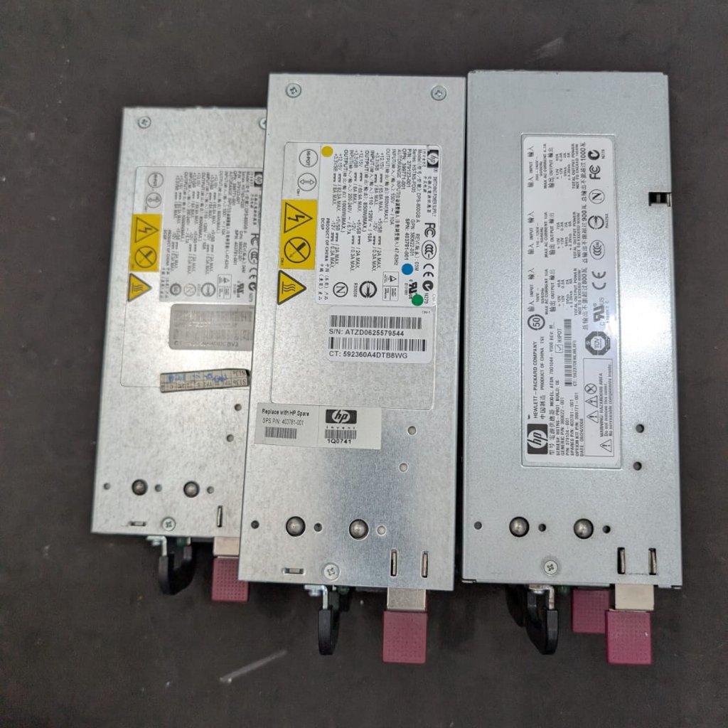 Power Supply Server HP ProLiant DL380 G5 ML370 G5 DPS-800GB A 1000W PN 379123-001 Normal