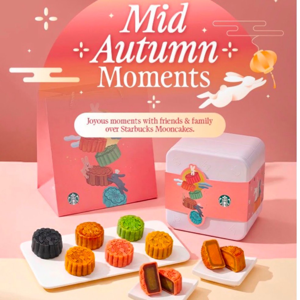 Mooncake Starbucks Singapore 8pcs 2026