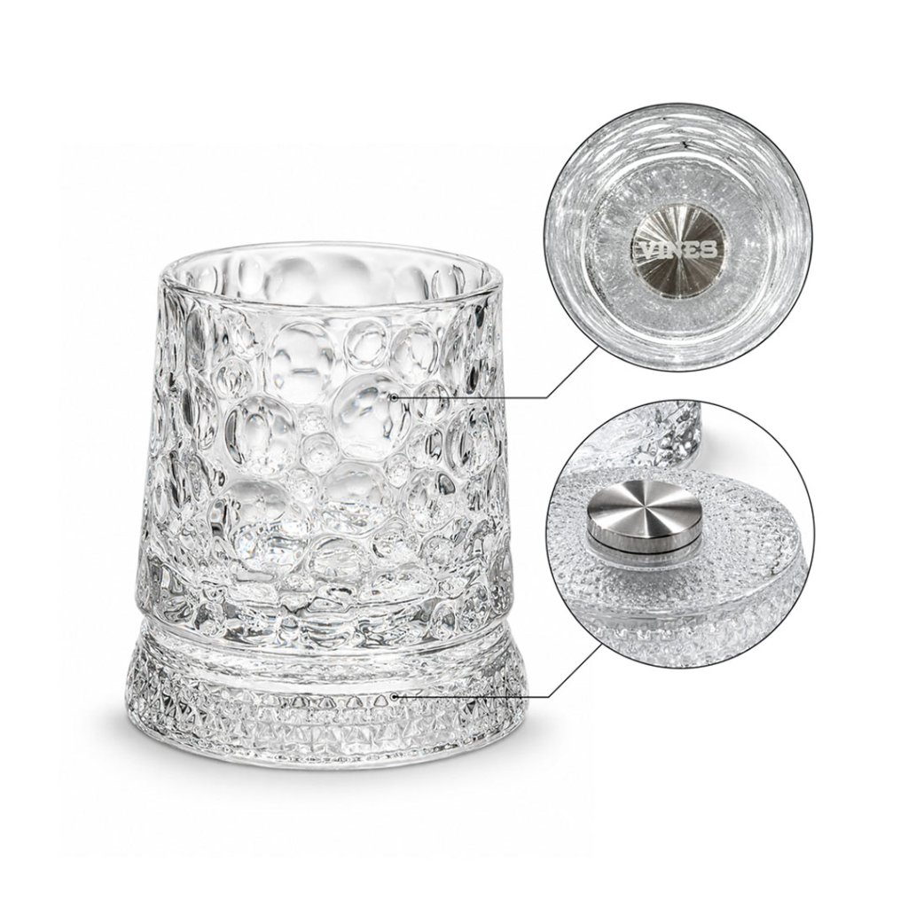 Whisky Glass Crystal Coaster