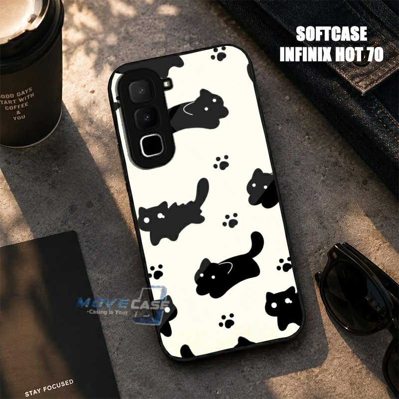 MV932 SOFTCASE KACA INFINIX HOT 70 - CASING HP INFINIX HOT 70 - CASE INFINIX HOT 70 PELINDUNG KAMERA
