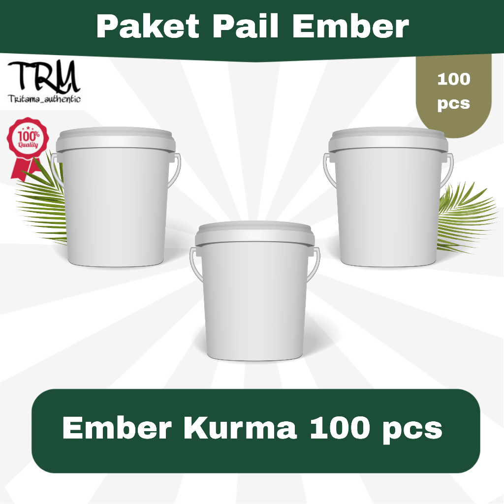 Pail 1kg Ember 1kg Untuk Kurma / Wadah Kurma Sukari Mesir Aqassim