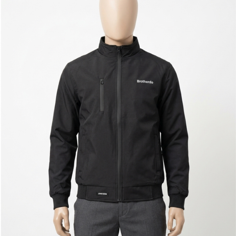 Jaket pria taslan waterproof windproof outdoor Brotherdo