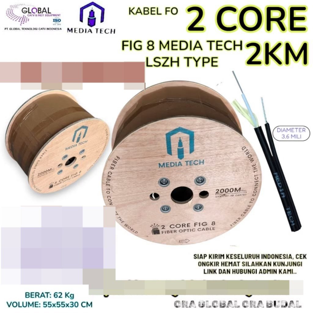 2 CORE FIG 8 MEDIA TECH 2KM