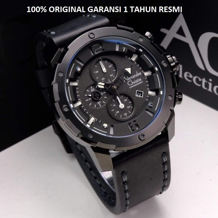ORIGINAL Jam Tangan Pria Alexandre Christie AC 6410 / AC6410 / 6564 / 6562 / 6280 / 6376 / 6141 / 61