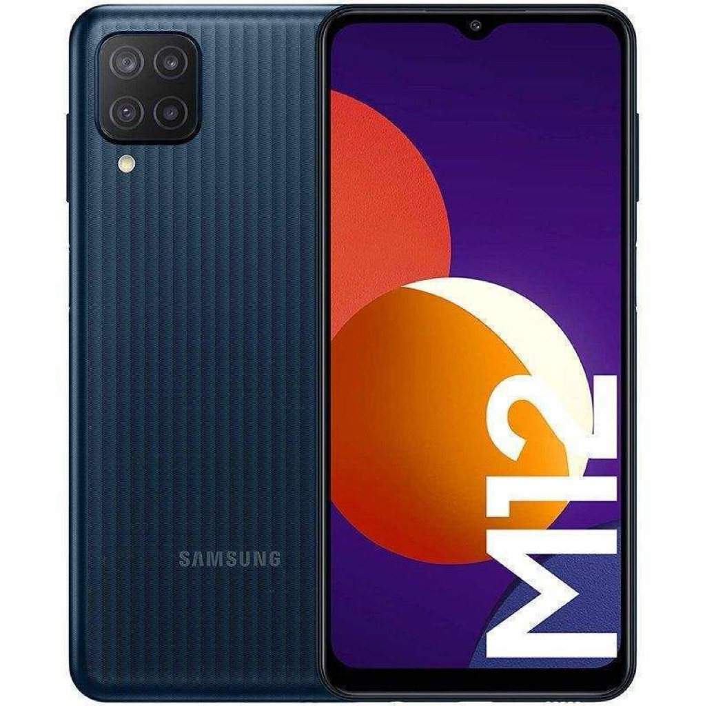 Samsung Galaxy M12 4GB/64GB 4G LTE Hitam Sein (BEKAS)