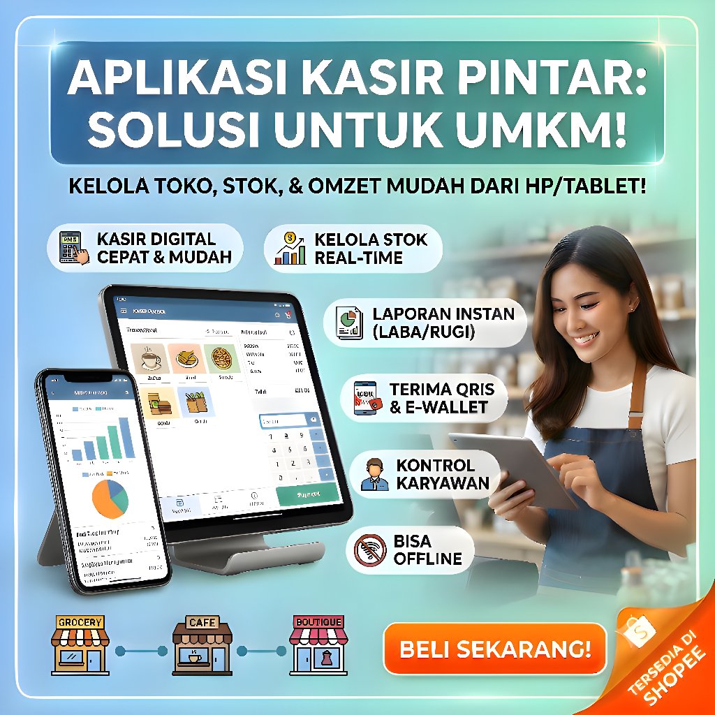 Aplikasi Inventory Barang | Source Code Stok Gudang | Barang Masuk Keluar | PHP + MySQL