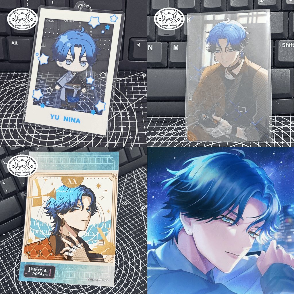 BMC Break My Case Official Merch ST Dept Bromide Acrylic Keychain Holo Card Yuu Nina