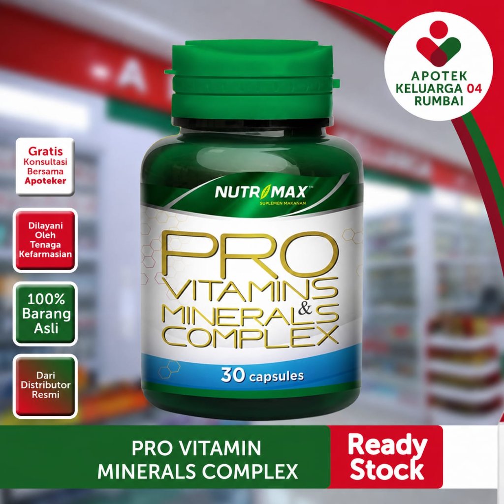 [SIAP KIRIM] NUTRIMAX PRO VITAMINS & MINERALS COMPLEX