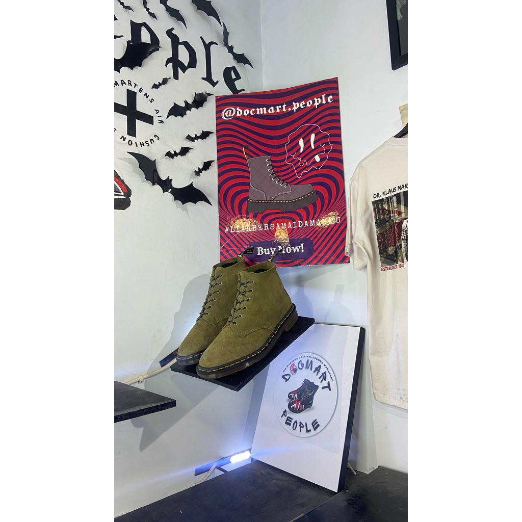 Dr Martens 101 Green Army