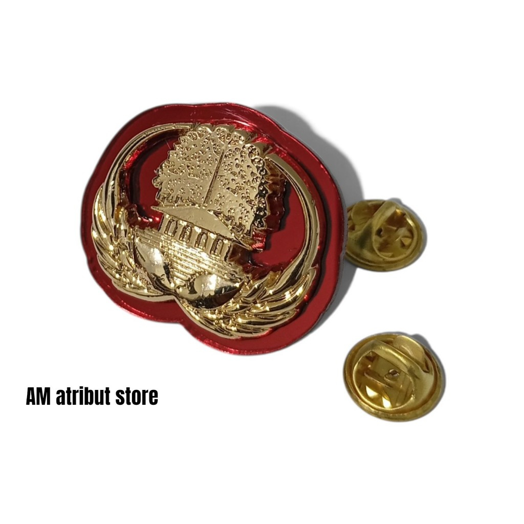Pin korpri 3 dimensi luxury / pin purna ipdn / pin asthabrata luxury / premium product / Am atribut 