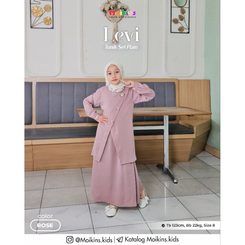 Levi Tunik Set Plain Little
