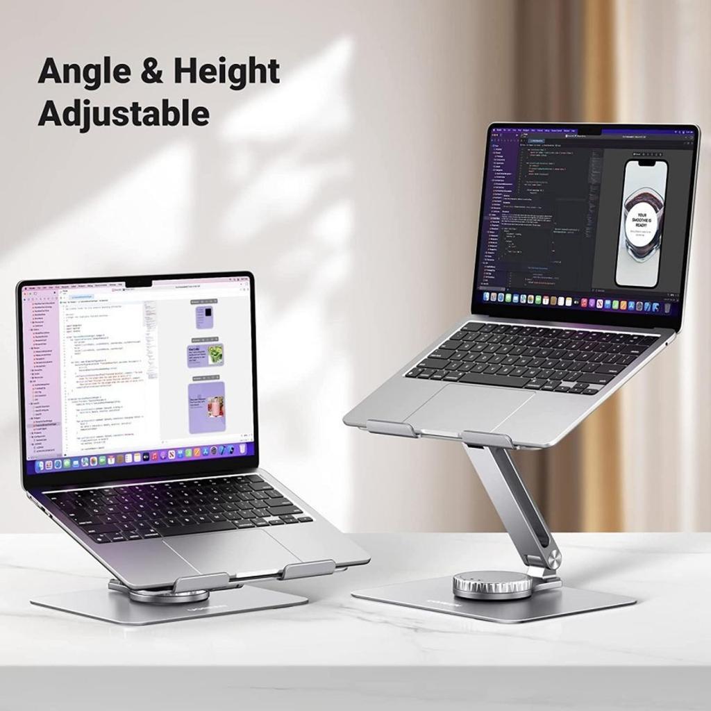 Stand Holder Laptop Macbook Ugreen Stand Alumunium Rotating 360°