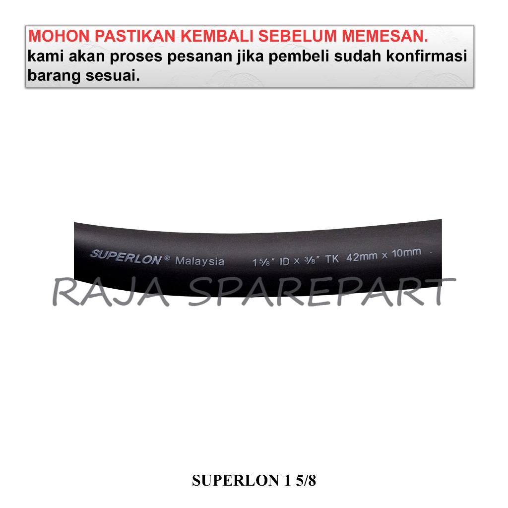 SUPERLON PEMBUNGKUS PIPA AC/SUPERLON 1 5/8/ SUPERLON (S15/8)