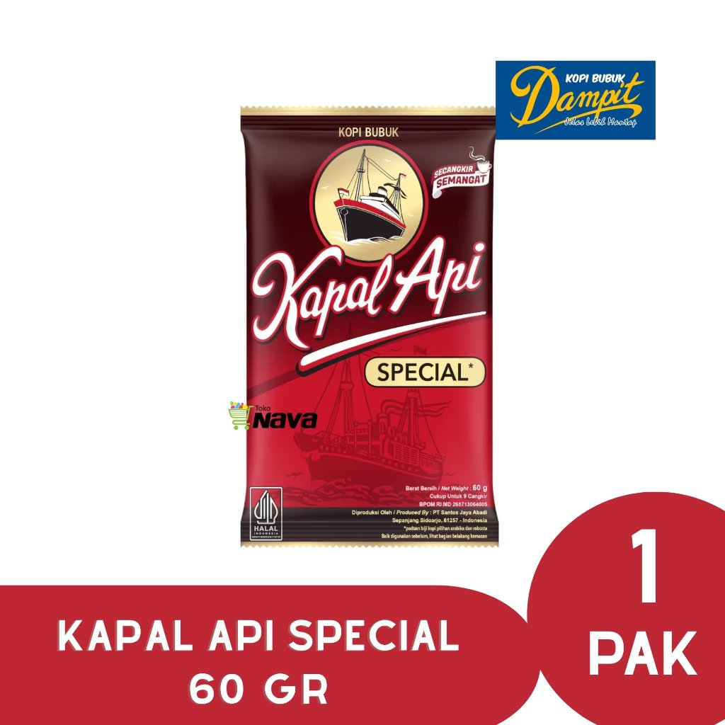 KAPAL API SPECIAL / KOPI BUBUK KAPAL API SPECIAL / KAPAL API