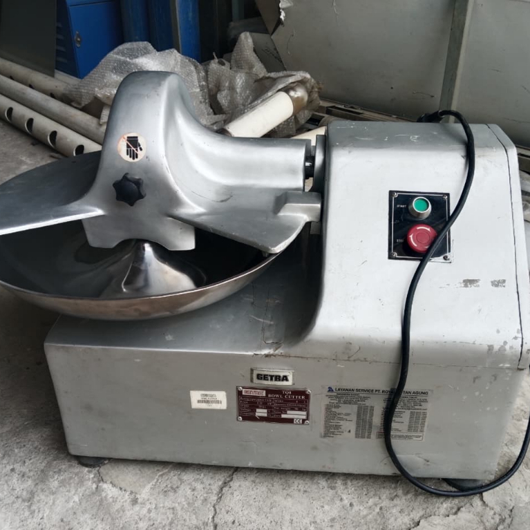 Getra TQ-8 Bowl Cutter - Mesin Untuk Memotong Daging - Mixer Adonan Bakso Mesin Giling Bakso - Kapas