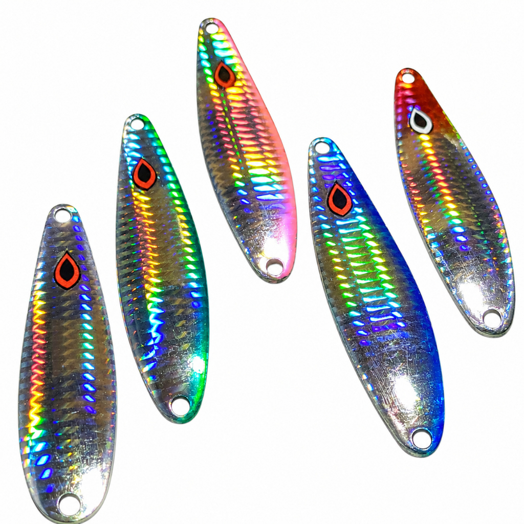 Spoon Lure model S 30gr 40gr / Umpan Casting Tengiri Barakuda