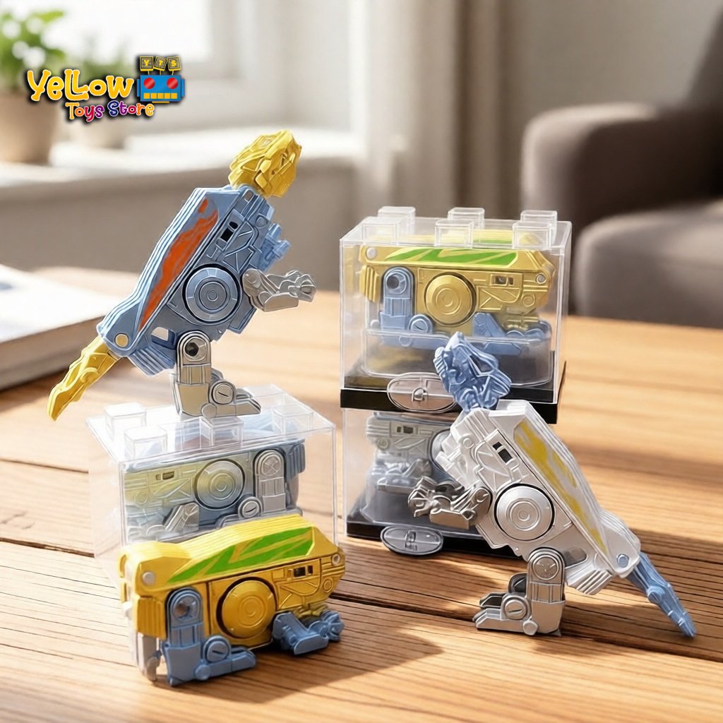 Fidget Spinner Bentuk Dinosaurus Gold Silver Biru Puzzle