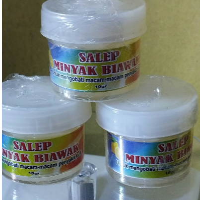 Salep Minyak biawak  Asli - Obat Gatal Kulit, Eksim, Kutu Air & Luka Bakar