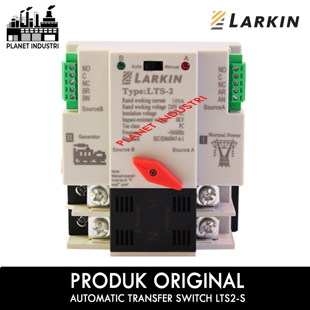 Automatic PLN - Genset / COS / ATS Larkin LTS