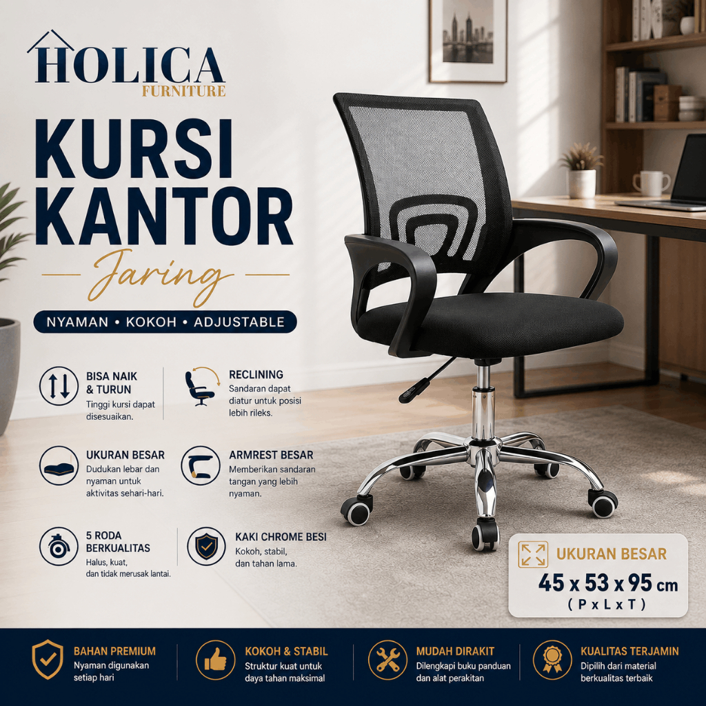 Kursi Kantor Jaring | Kursi Jaring Premium | Kursi Kantor Staff | Kursi Kantor murahhhhhhhhhhh