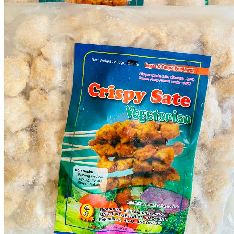 Crispy Sate Vegetarian 500g - Maitri