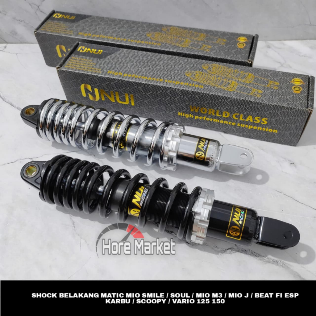 Shock Shockbreaker Belakang NUI MIO SMILE / SOUL / MIO M3 J / BEAT SCOOPY ESP FI KARBU / VARIO 110 /