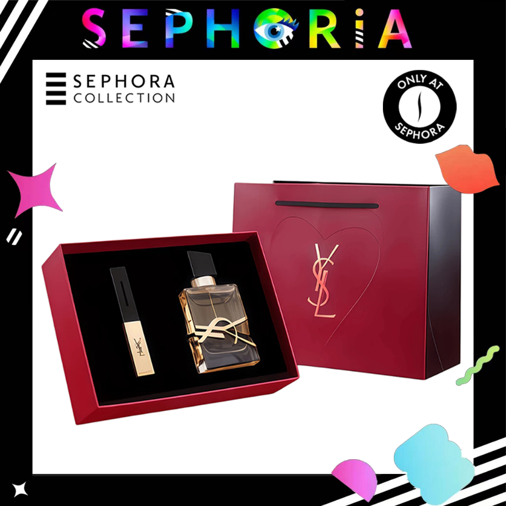 [Gift for Girlfriend] YSL libre EDP Parfum Gift Set | YSL lipstick rouge| YS 1 Matte Lipstick