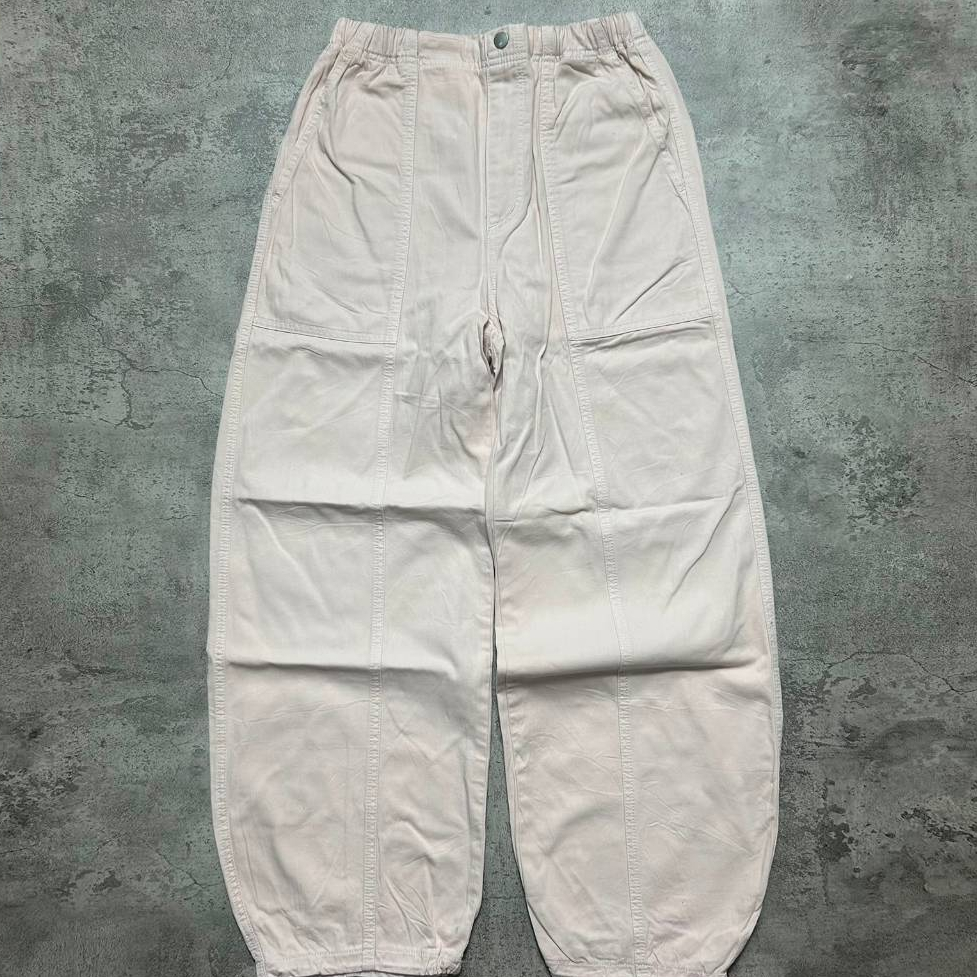 AZ0016. GU Uniqlo Relax Carpenter Pants//Celana Panjang Jogger Tali Serut//Fatigue Pants