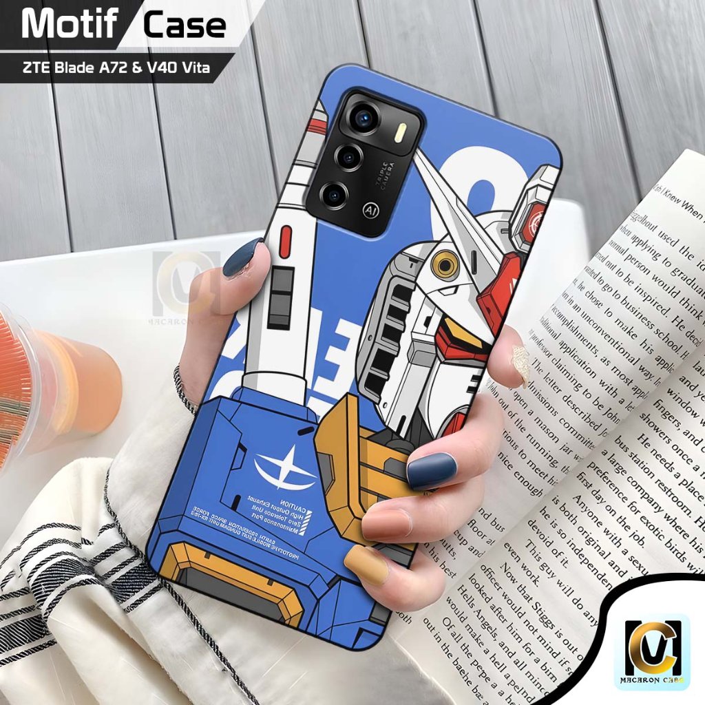 CASE ZTE BLADE A72 & ZTE BLADE V40 VITA | SILIKON LENTUR CASING SOFTCASE PELINDUNG HP ZTE BLADE A72 