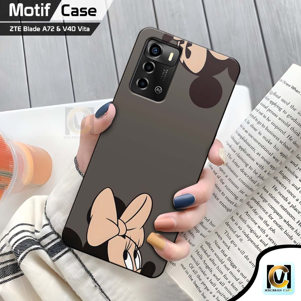 CASE ZTE BLADE A72 & ZTE BLADE V40 VITA | SILIKON LENTUR CASING SOFTCASE PELINDUNG HP ZTE BLADE A72 