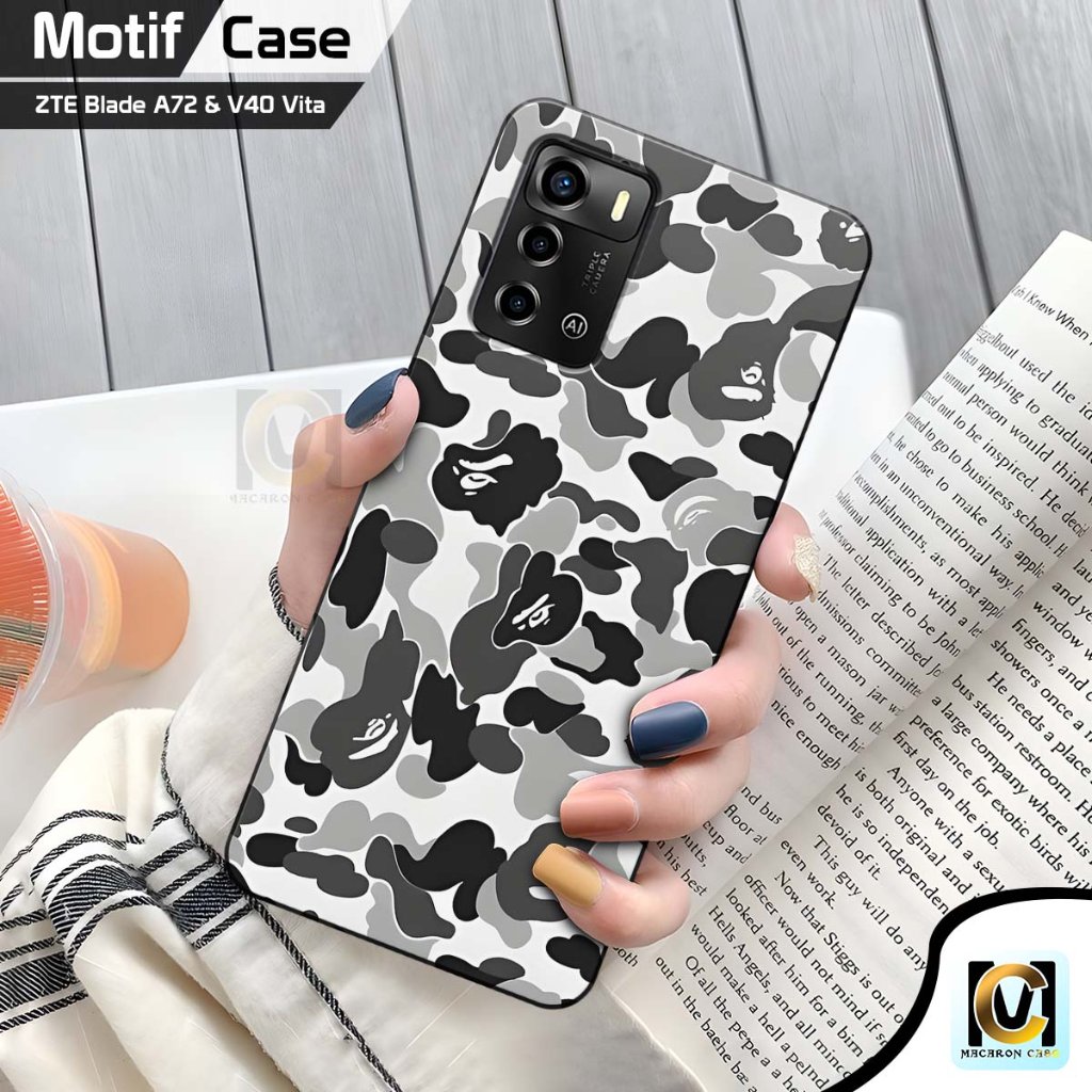 CASE ZTE BLADE A72 & ZTE BLADE V40 VITA | SILIKON LENTUR CASING SOFTCASE PELINDUNG HP ZTE BLADE A72 