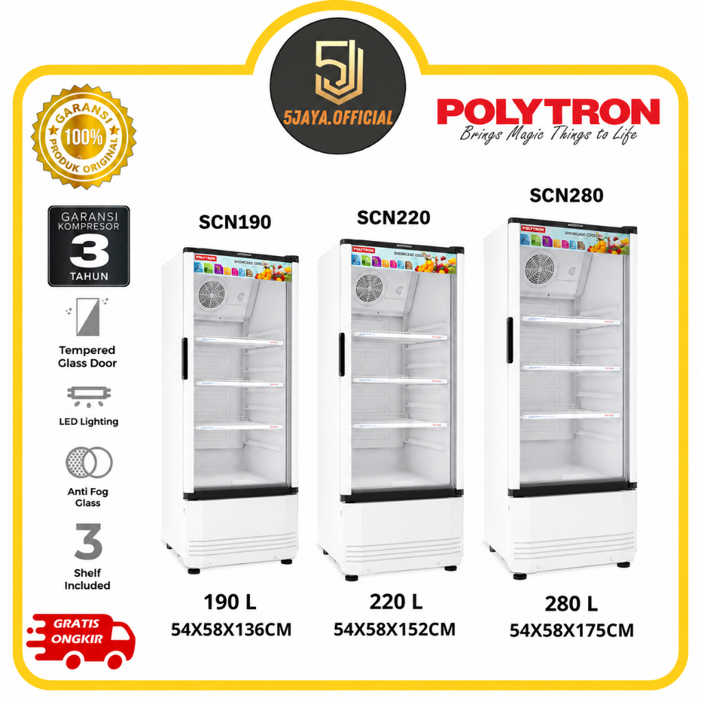 Showcase Polytron - SCN190/SCN220/SCN280
