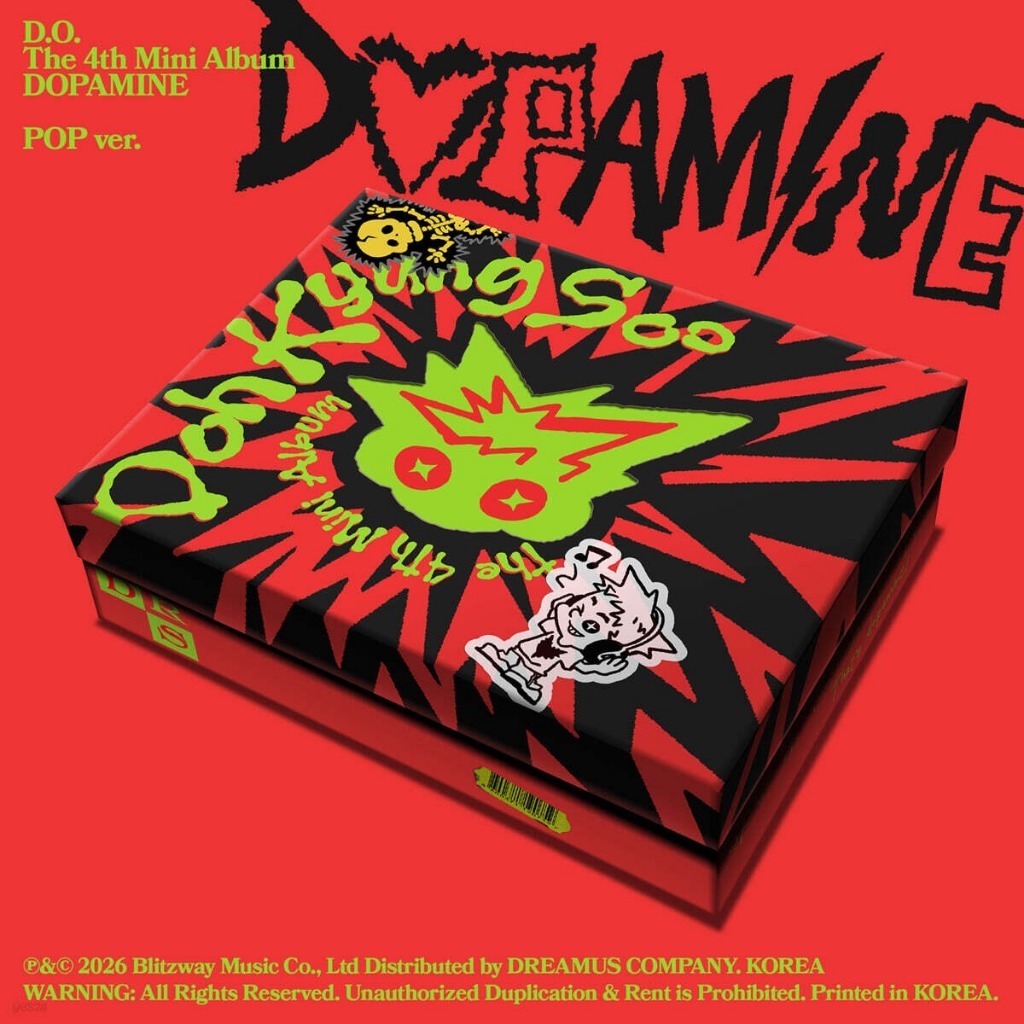 [PRE-ORDER] Doh Kyung Soo (D.O.) - DOPAMINE (POP Ver.) [4th Mini Album]