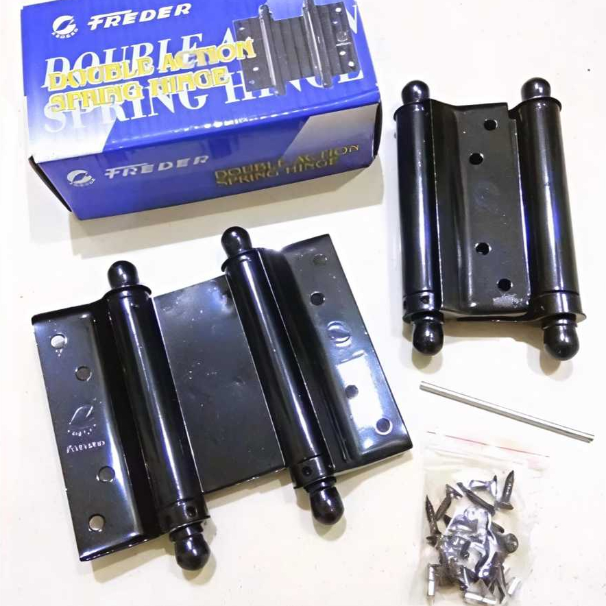 ENGSEL KOBOI  4” / ENGSEL DOBEL OPEN / ENGSEL PER PEGAS OTOMATIS / ENGSEL VEER / ENGSEL COWBOY