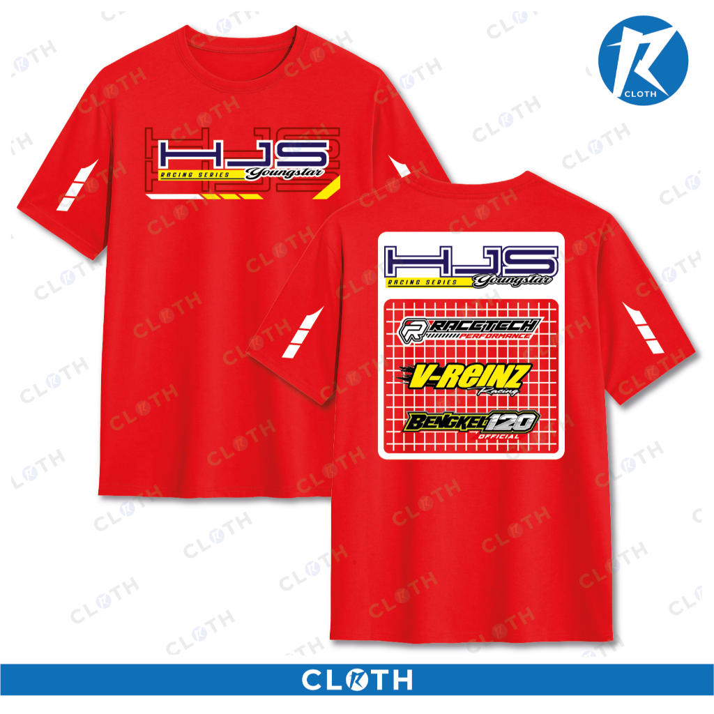 T-SHIRT KAOS HJS SUBUR JAYA YOUNGSTAR RACING TEAM ROAD RACE 2026 COMBED 24S