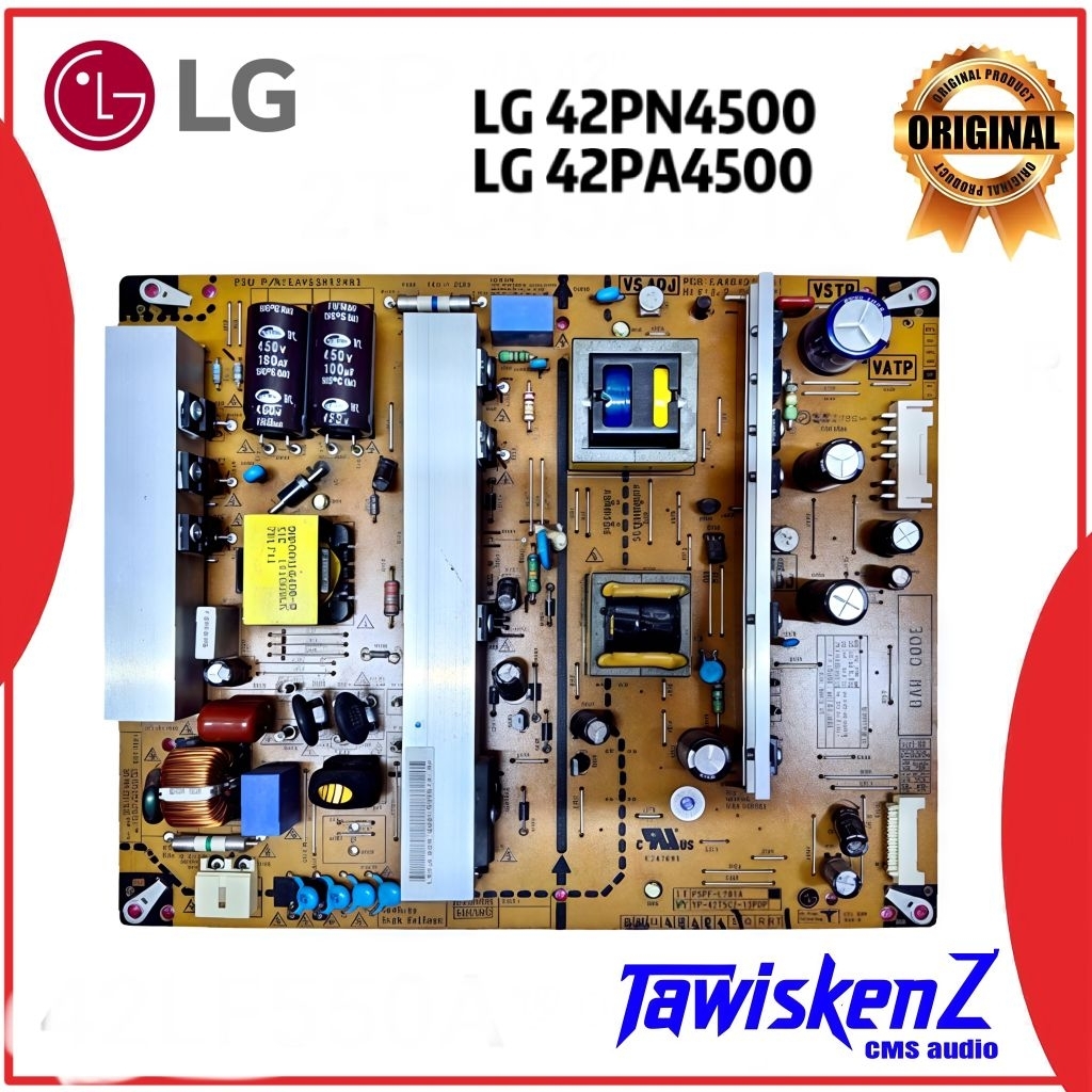 PSU / Power Suplai TV LG PLASMA 42PN4500 42PA4500 PN4500 PA4500 42" Power supply 42 inch  / part Mes