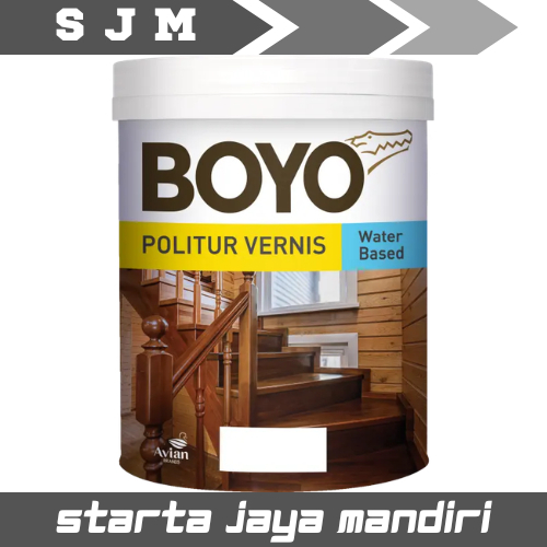 Boyo Politur Vernis Water Based 1 Kg